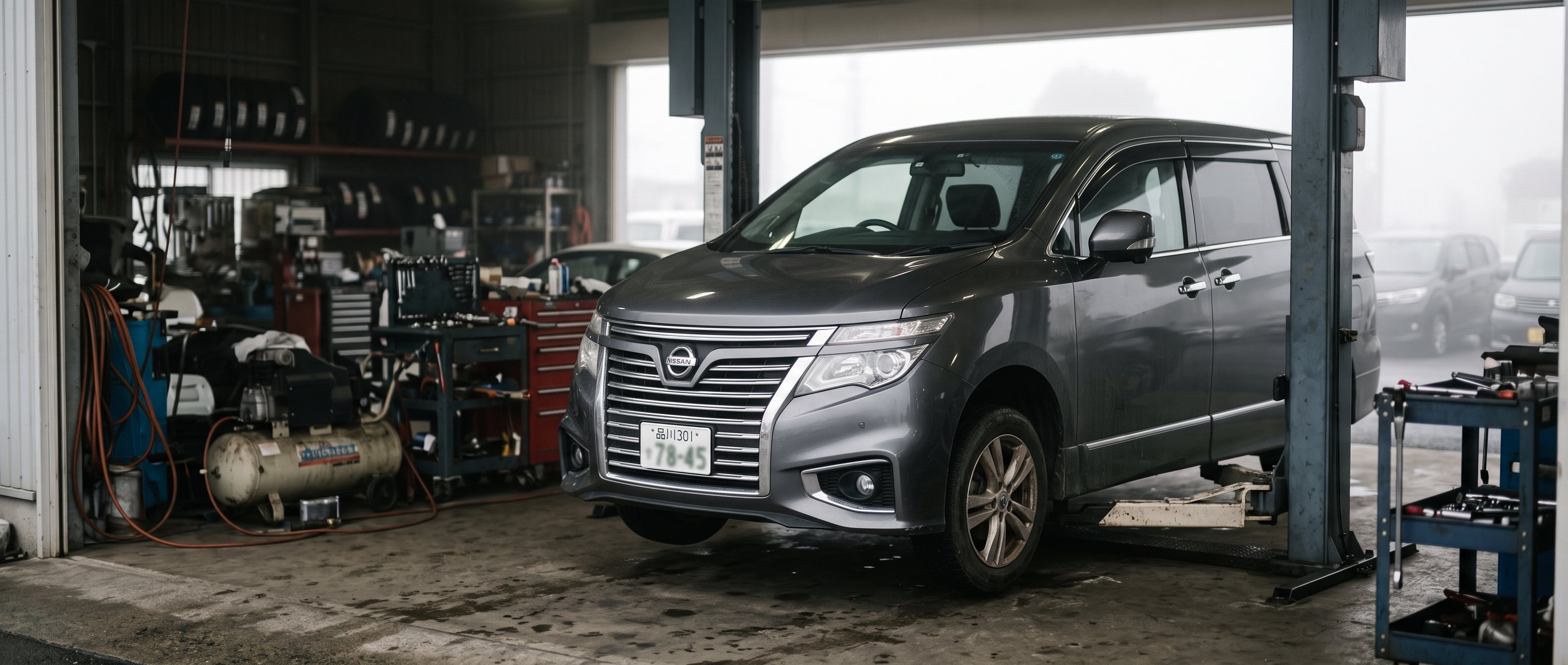 Болячки Nissan Elgrand