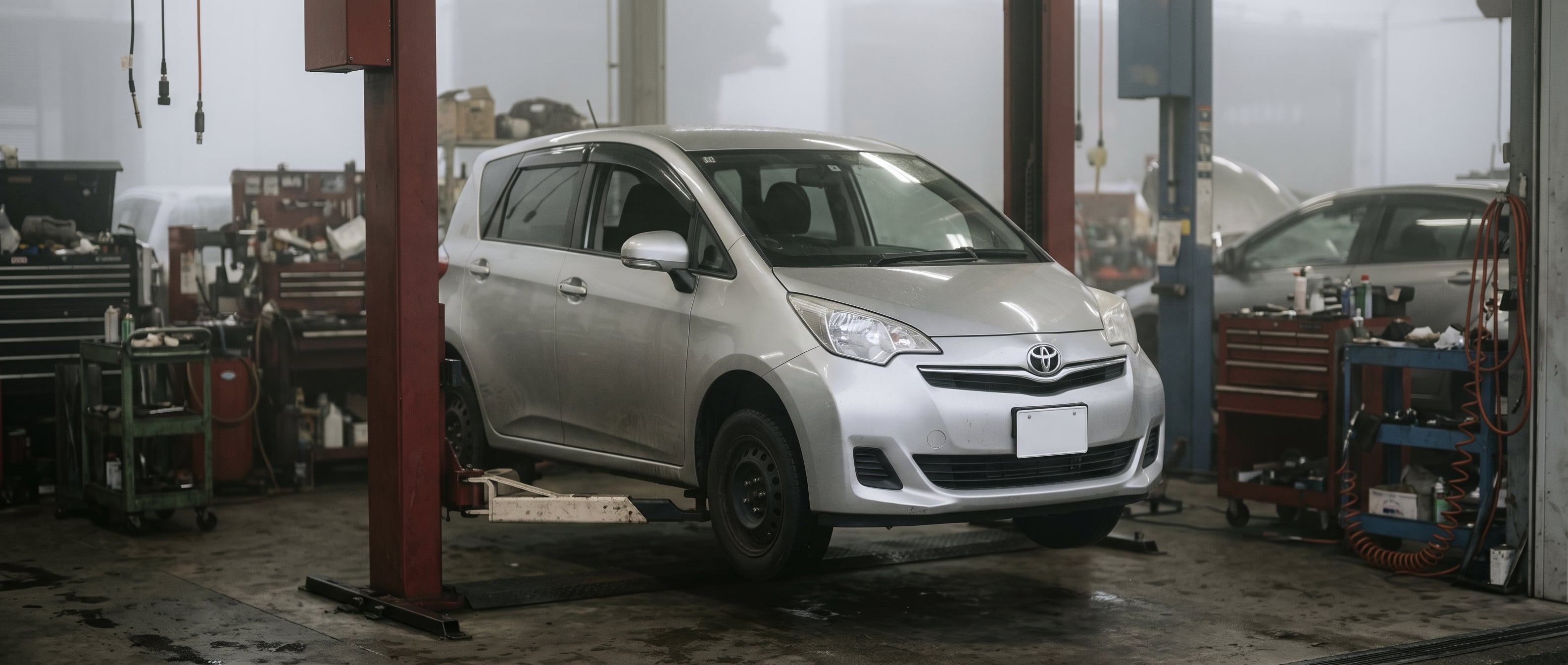 Болячки Toyota Ractis