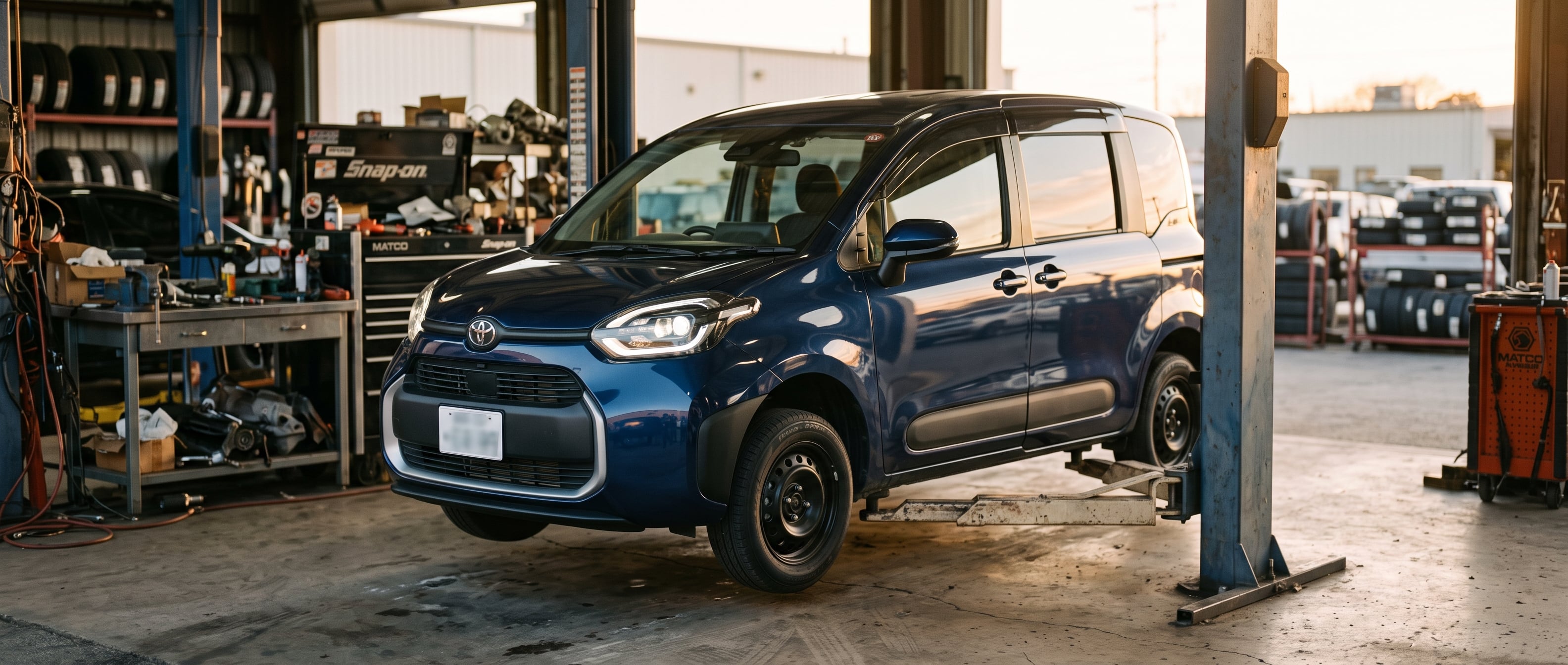 Болячки Toyota Sienta