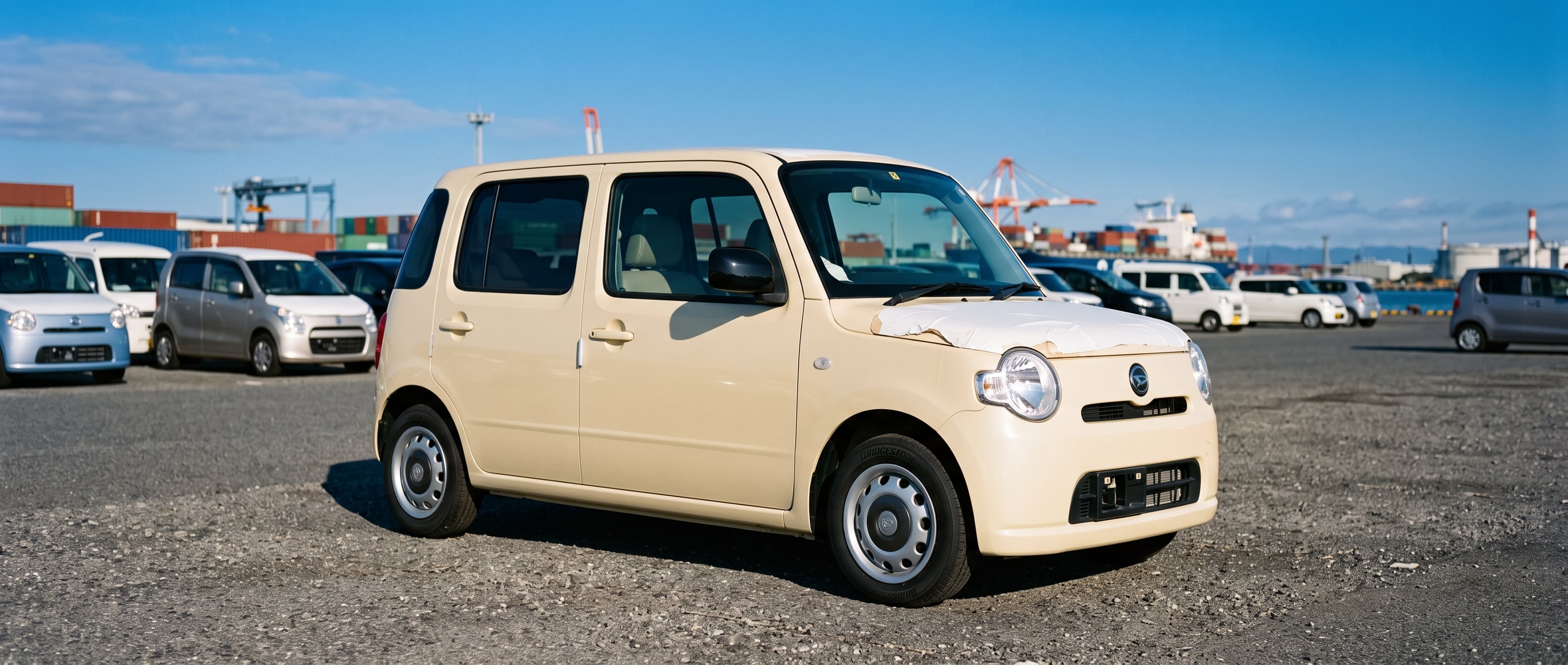 Daihatsu Mira Cocoa с аукциона