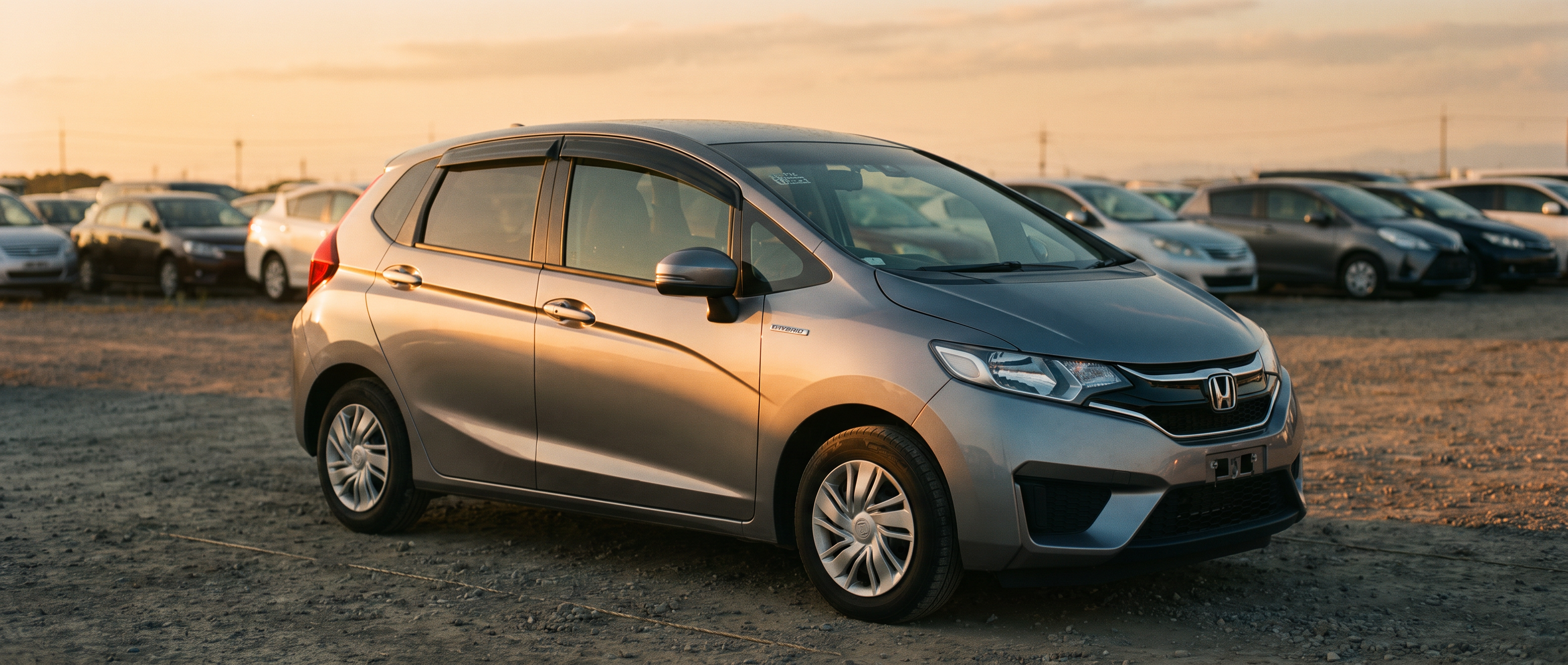 Honda Fit Hybrid с аукциона