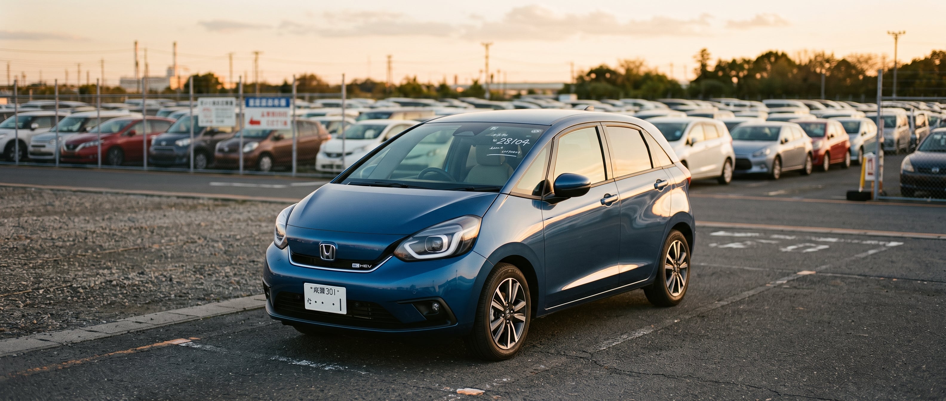 Honda Fit с аукциона