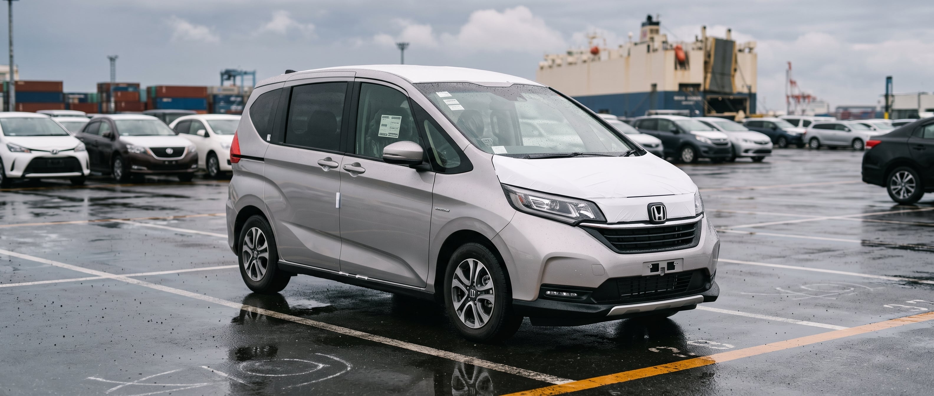 Honda Freed с аукциона