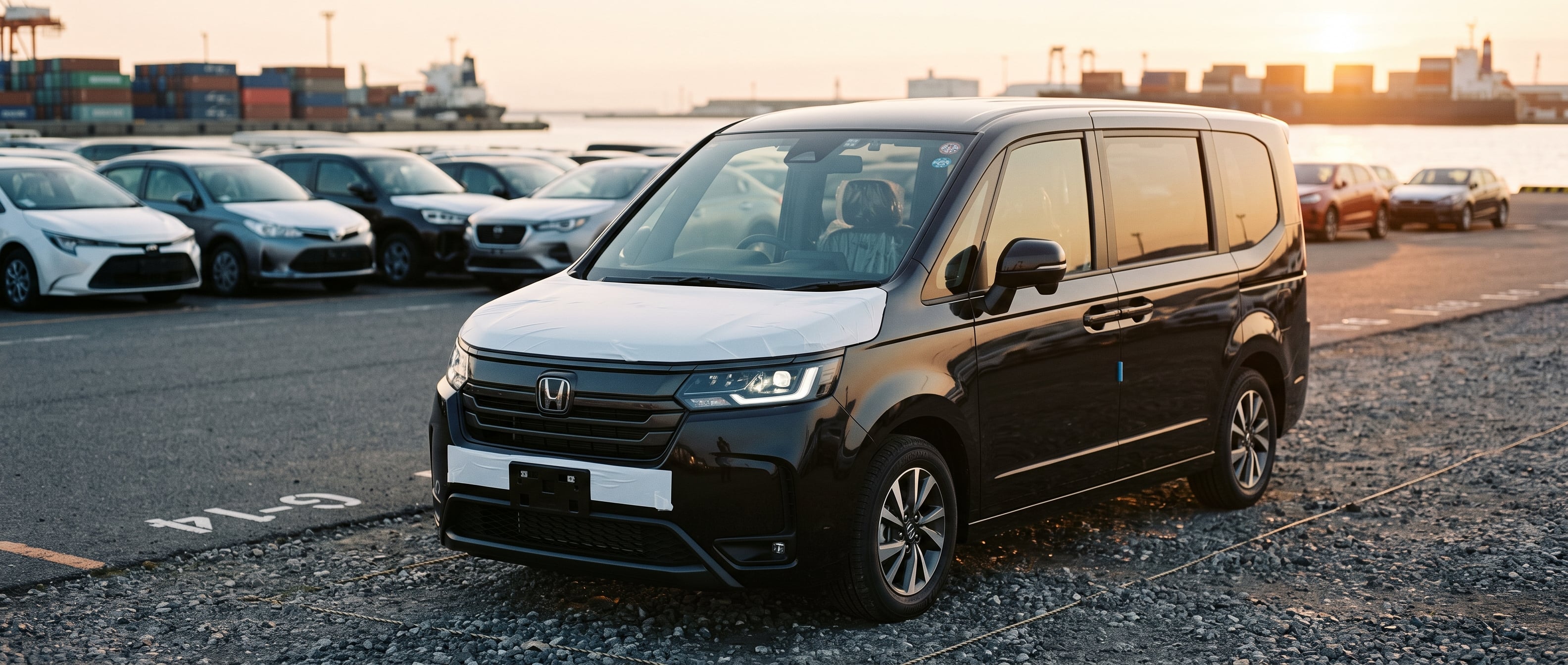 Honda Stepwgn с аукциона