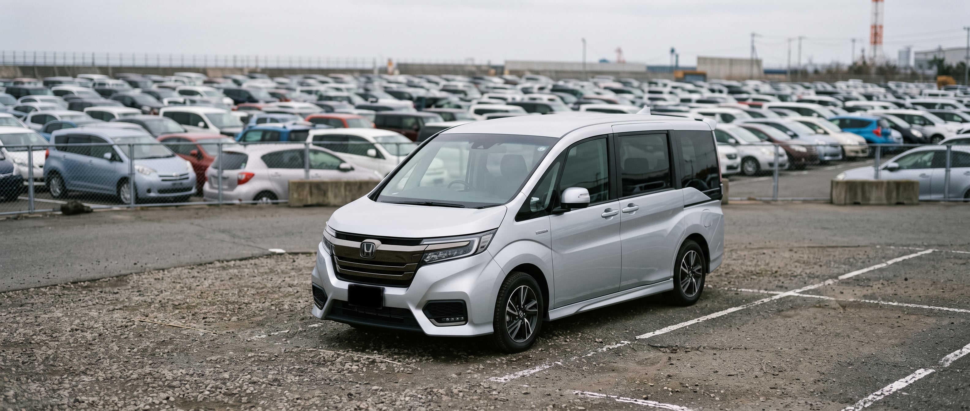 Honda Stepwgn Spada с аукциона