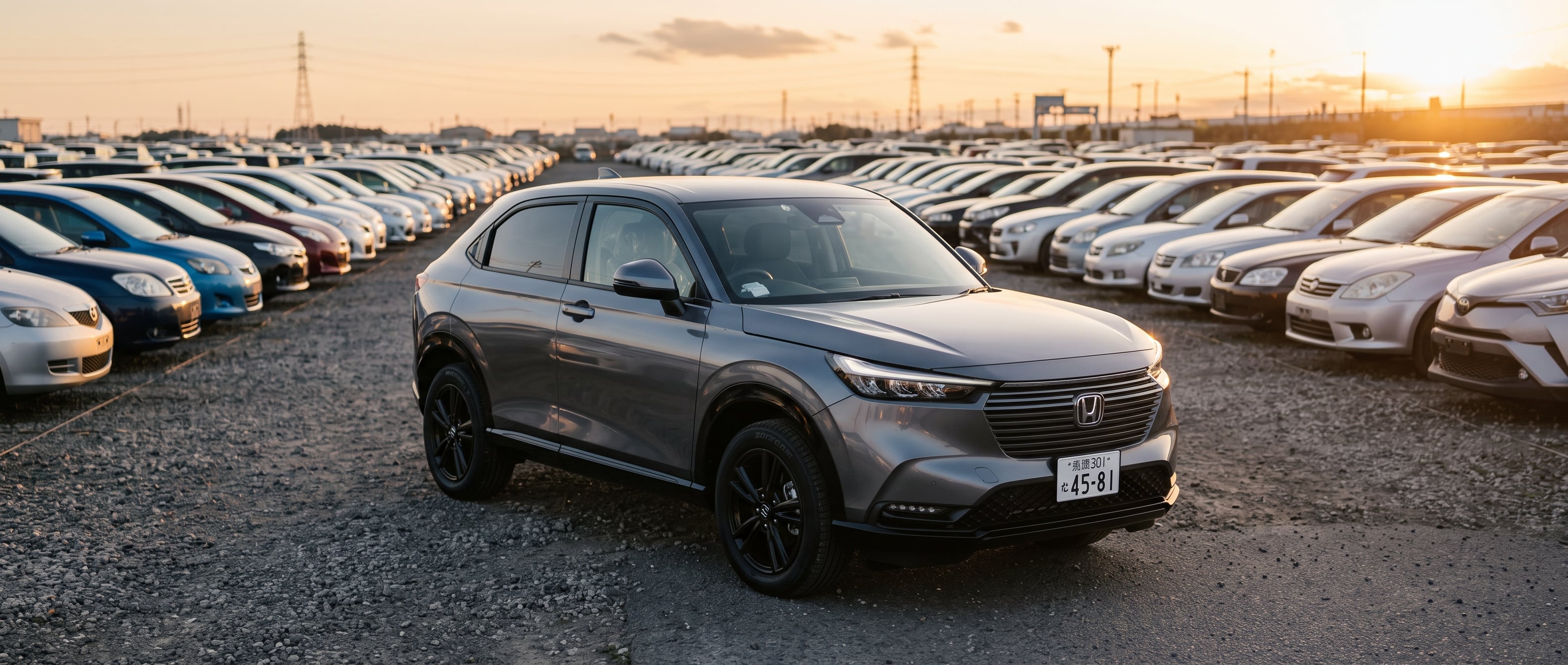 Honda Vezel с аукциона