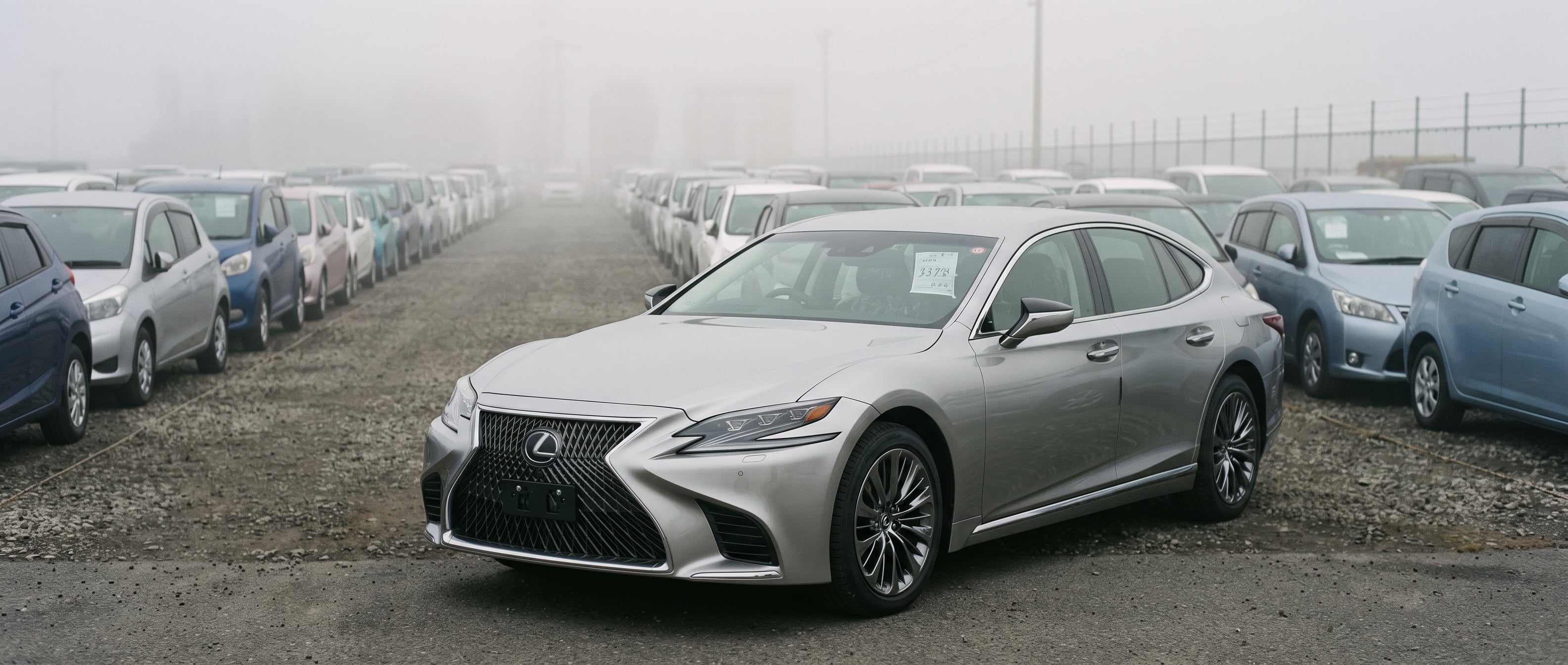 Lexus LS с аукциона