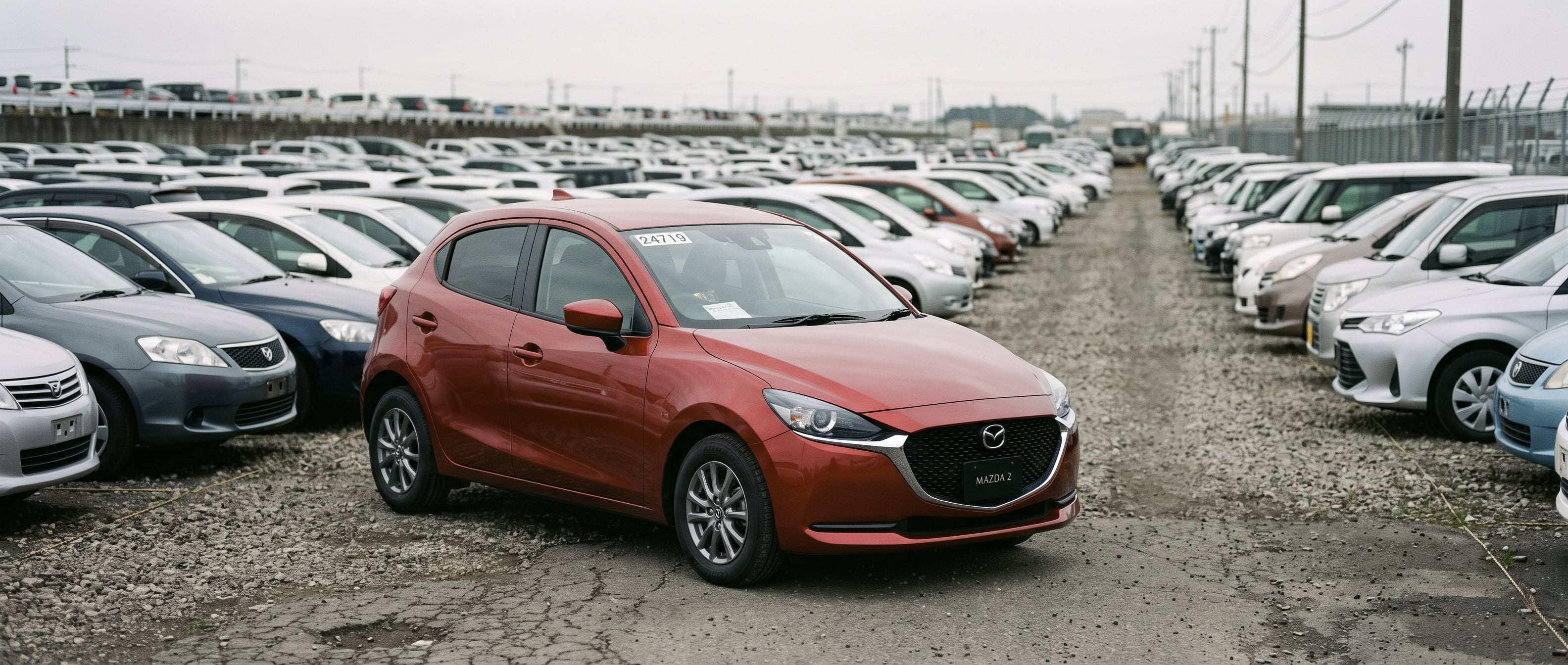 Mazda Demio с аукциона