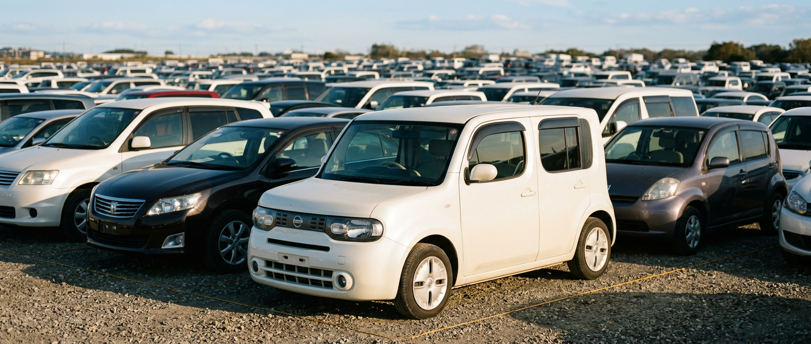 Nissan Cube с аукциона