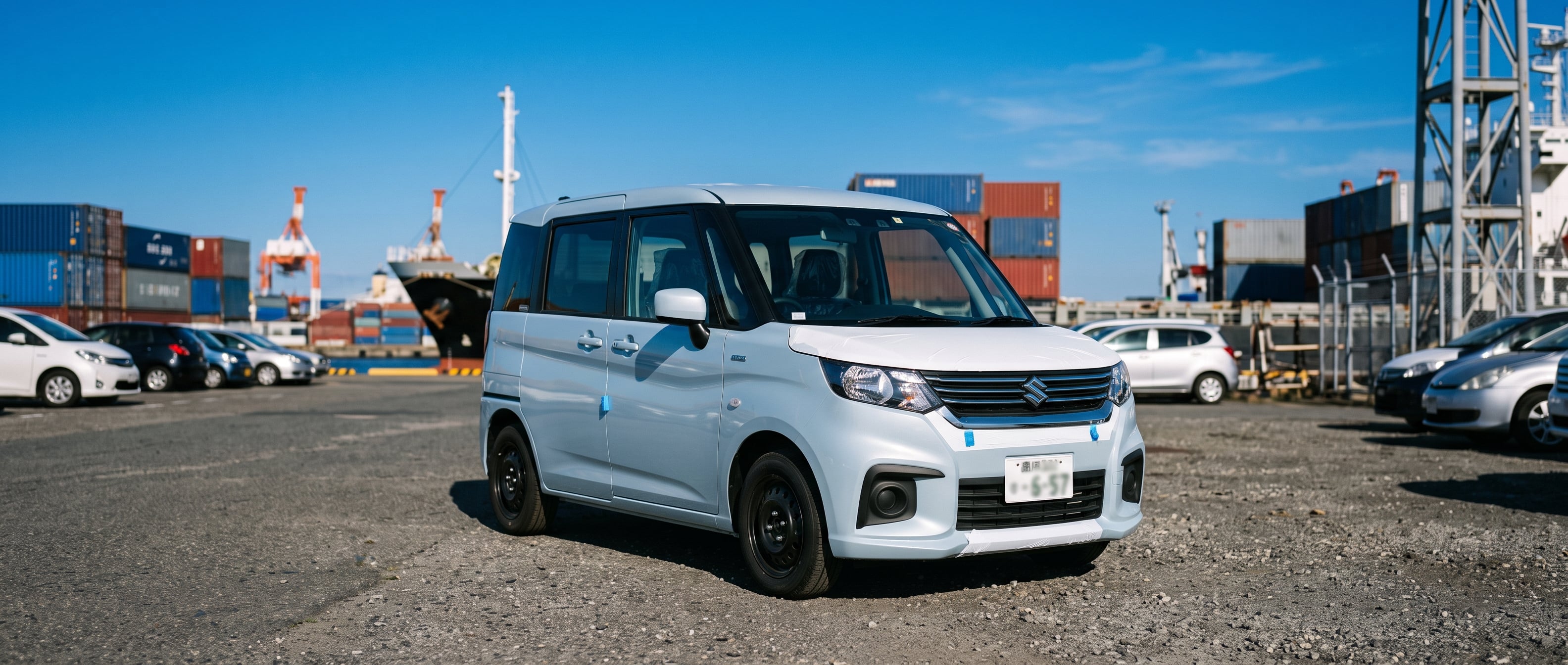 Suzuki Solio с аукциона
