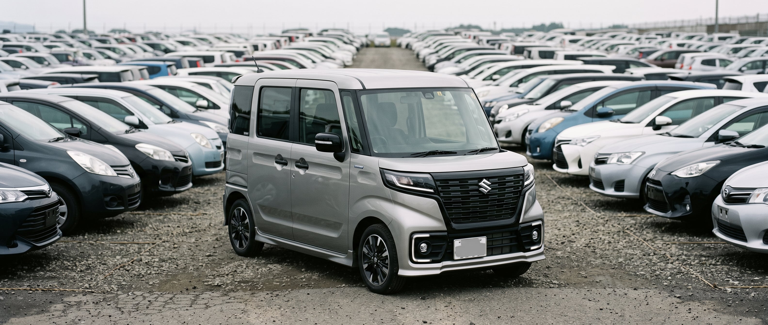 Suzuki Spacia Custom с аукциона