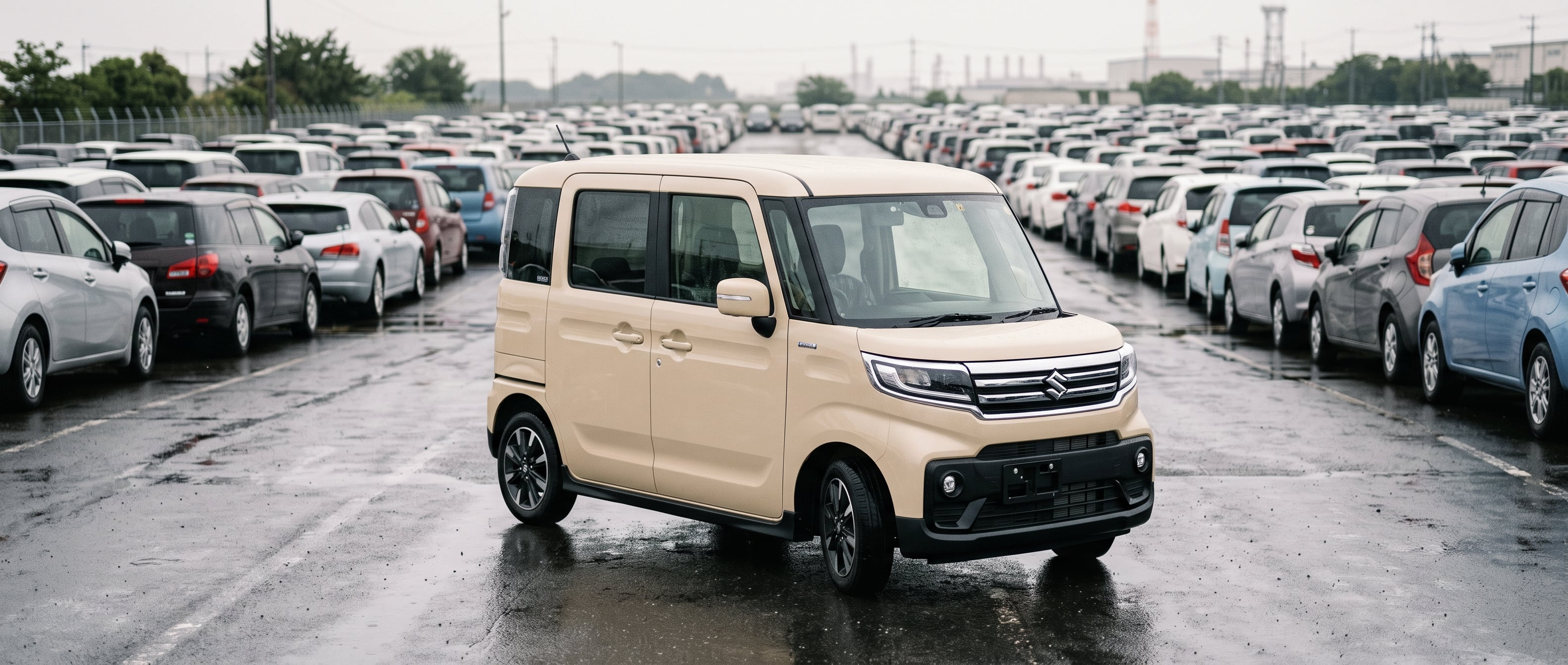 Suzuki Spacia с аукциона