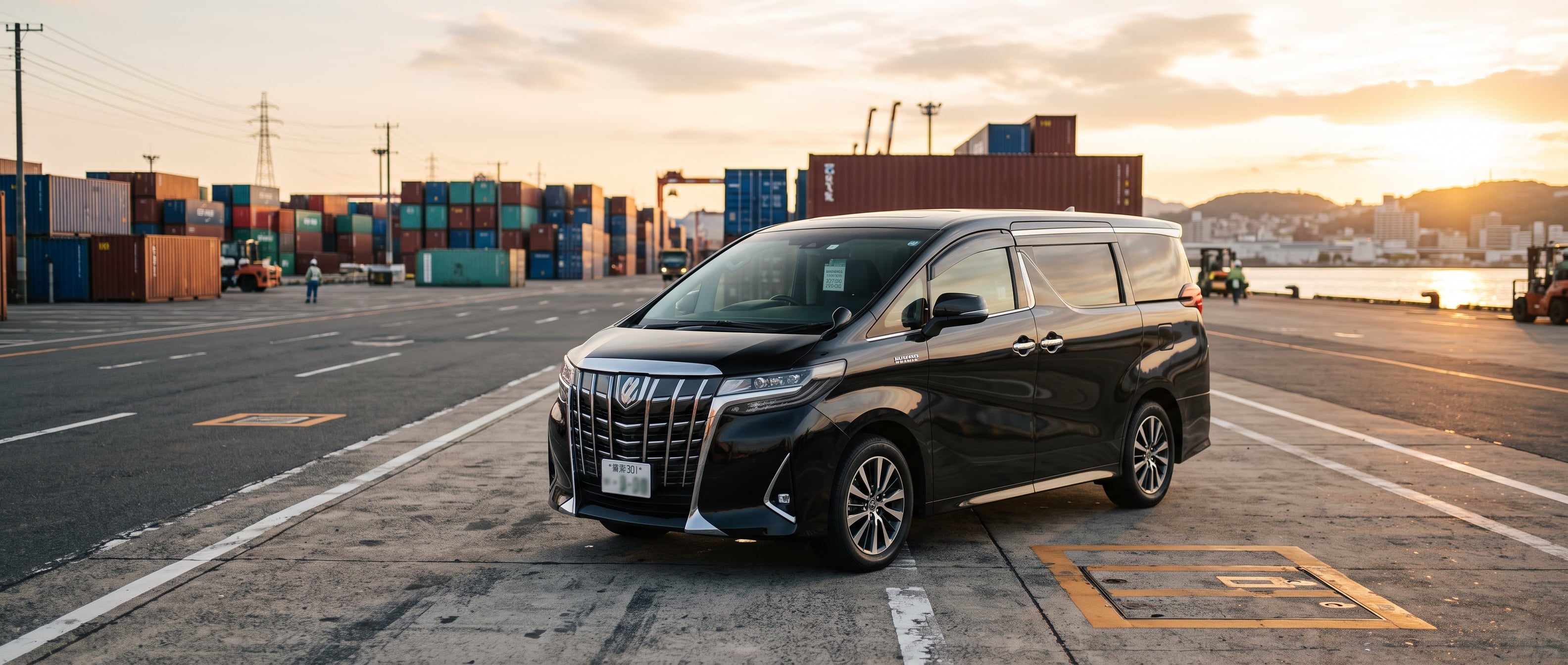 Toyota Alphard с аукциона