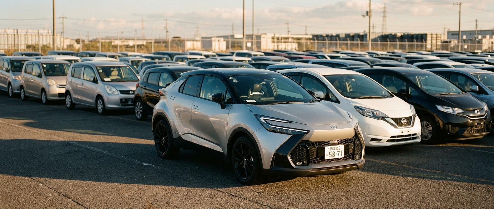 Toyota C-HR с аукциона