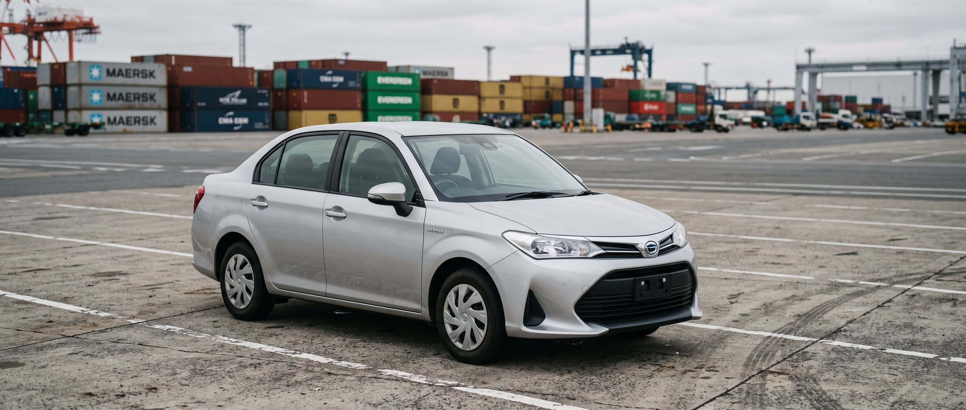 Toyota Corolla Axio с аукциона