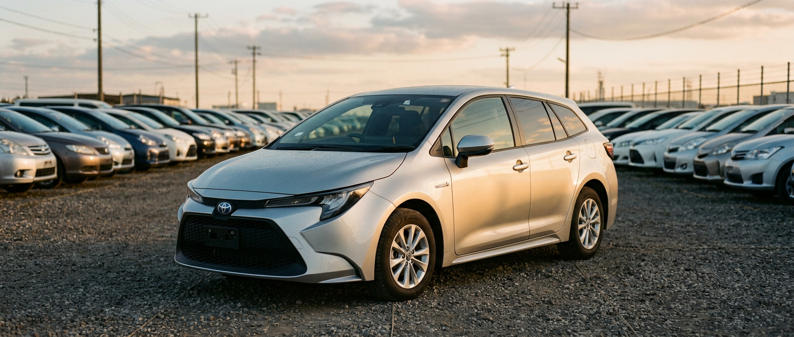 Toyota Corolla Wagon с аукциона