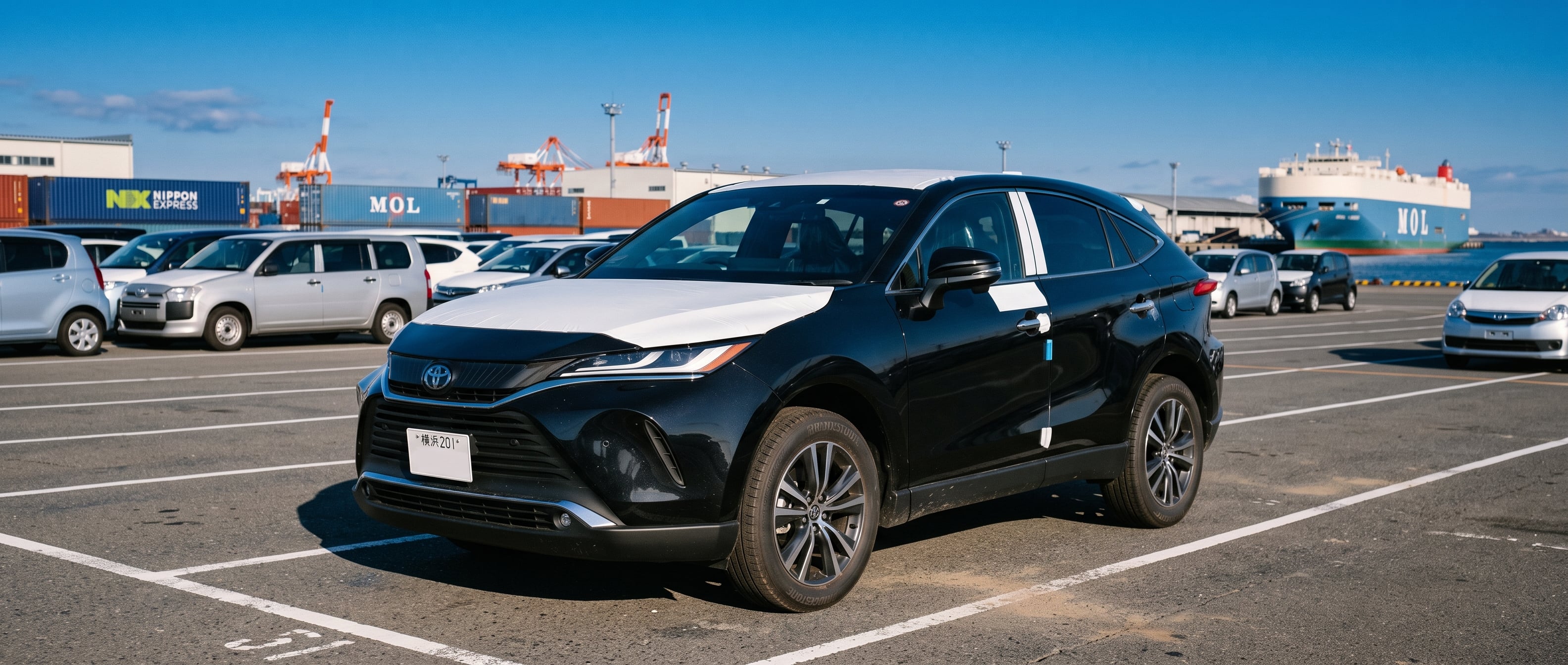 Toyota Harrier с аукциона