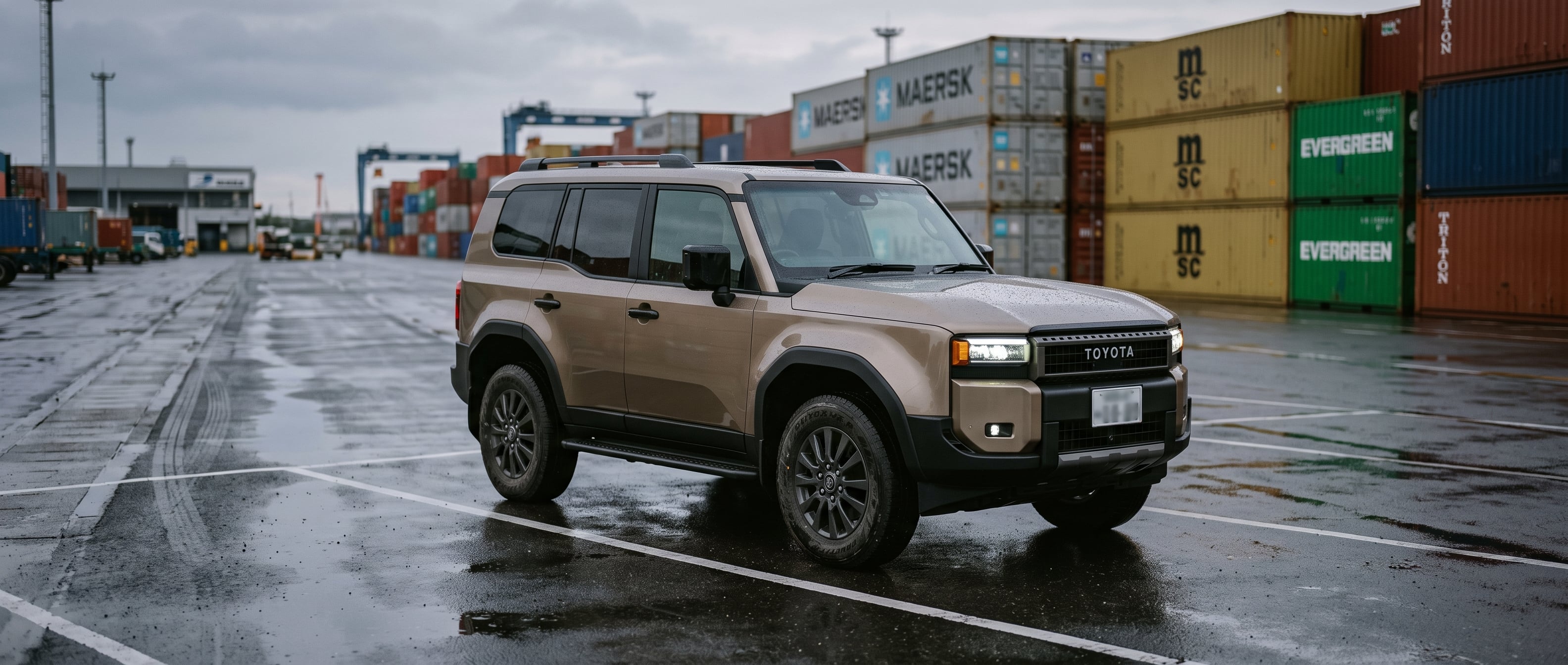 Land Cruiser Prado с аукциона