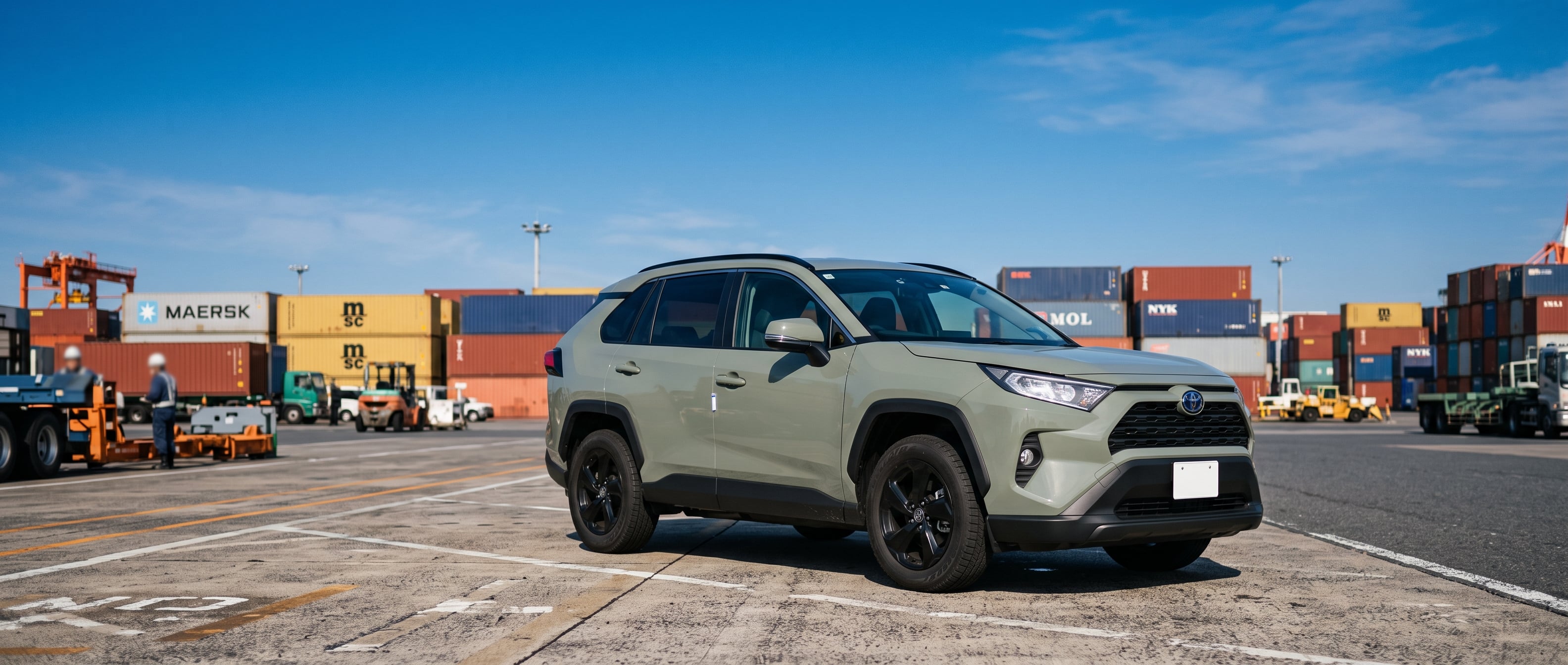 Toyota RAV4 с аукциона