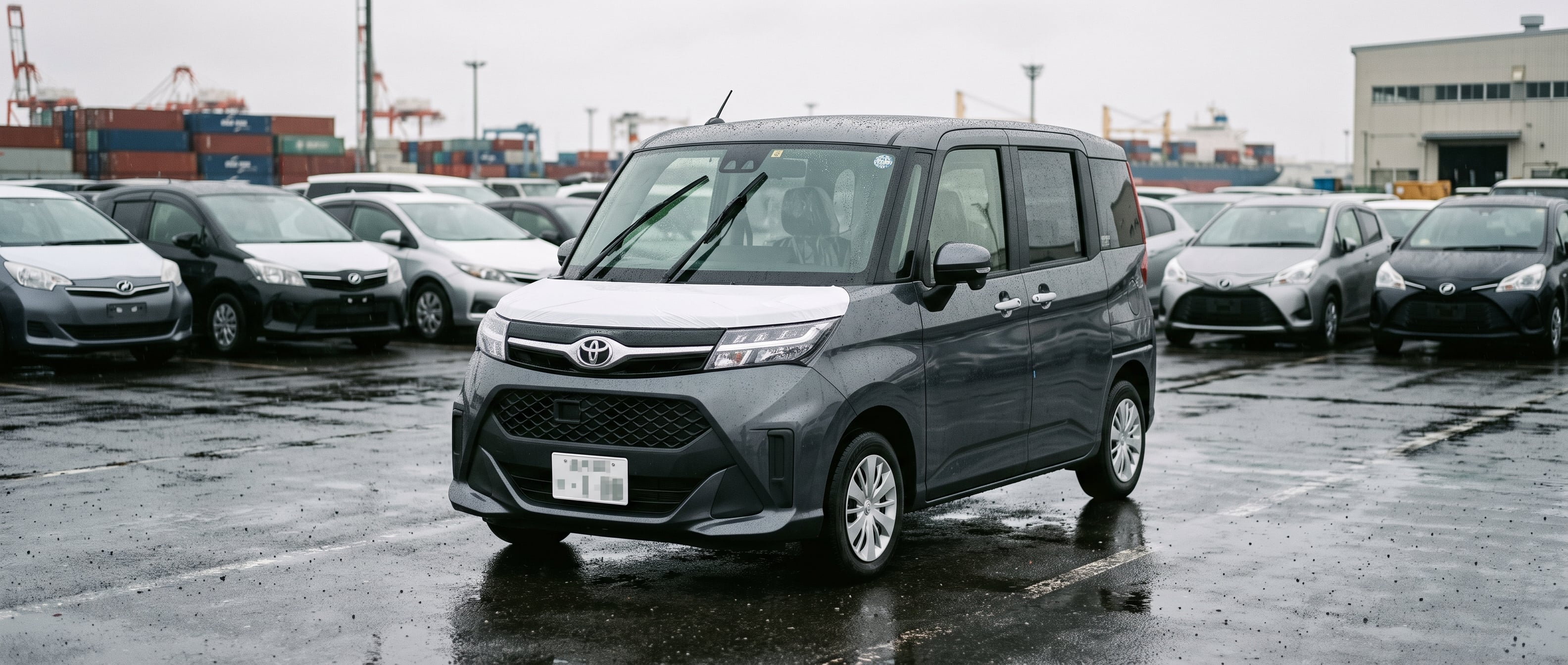 Toyota Tank с аукциона