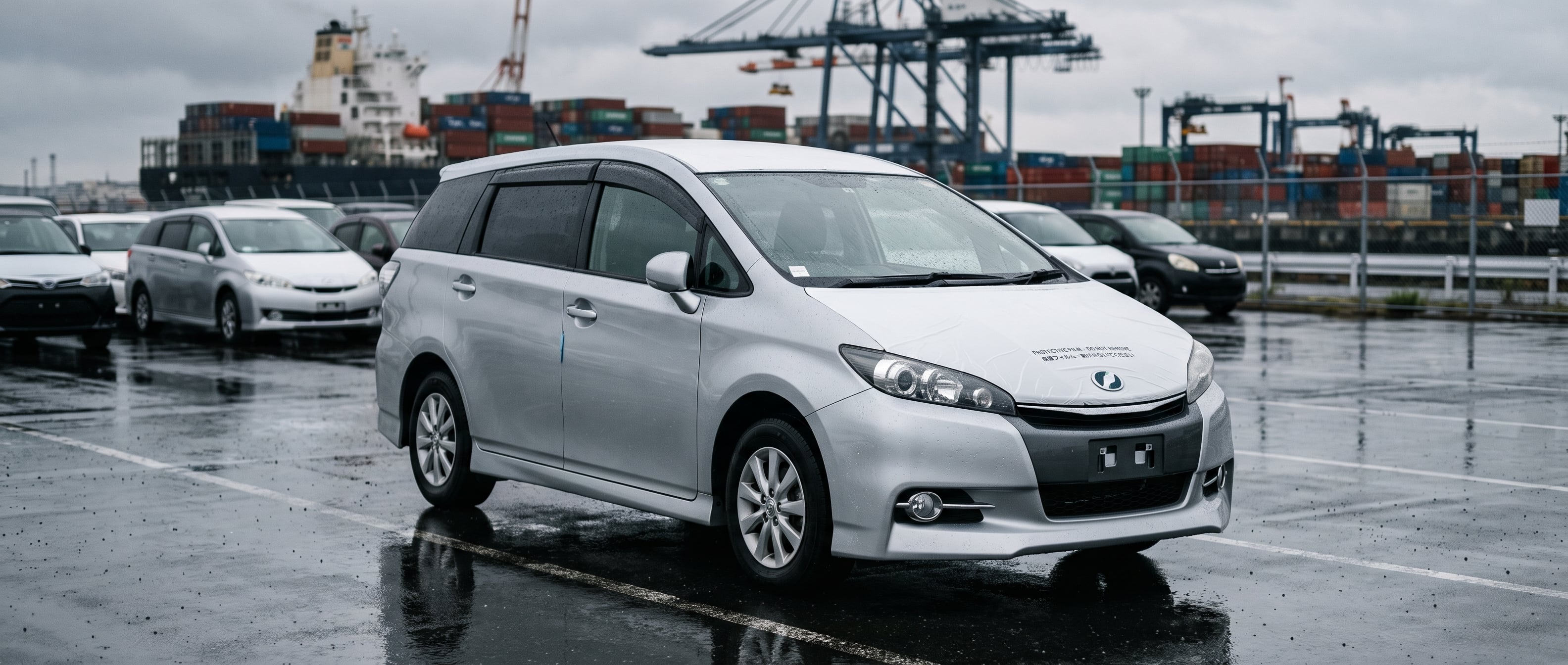 Toyota Wish с аукциона