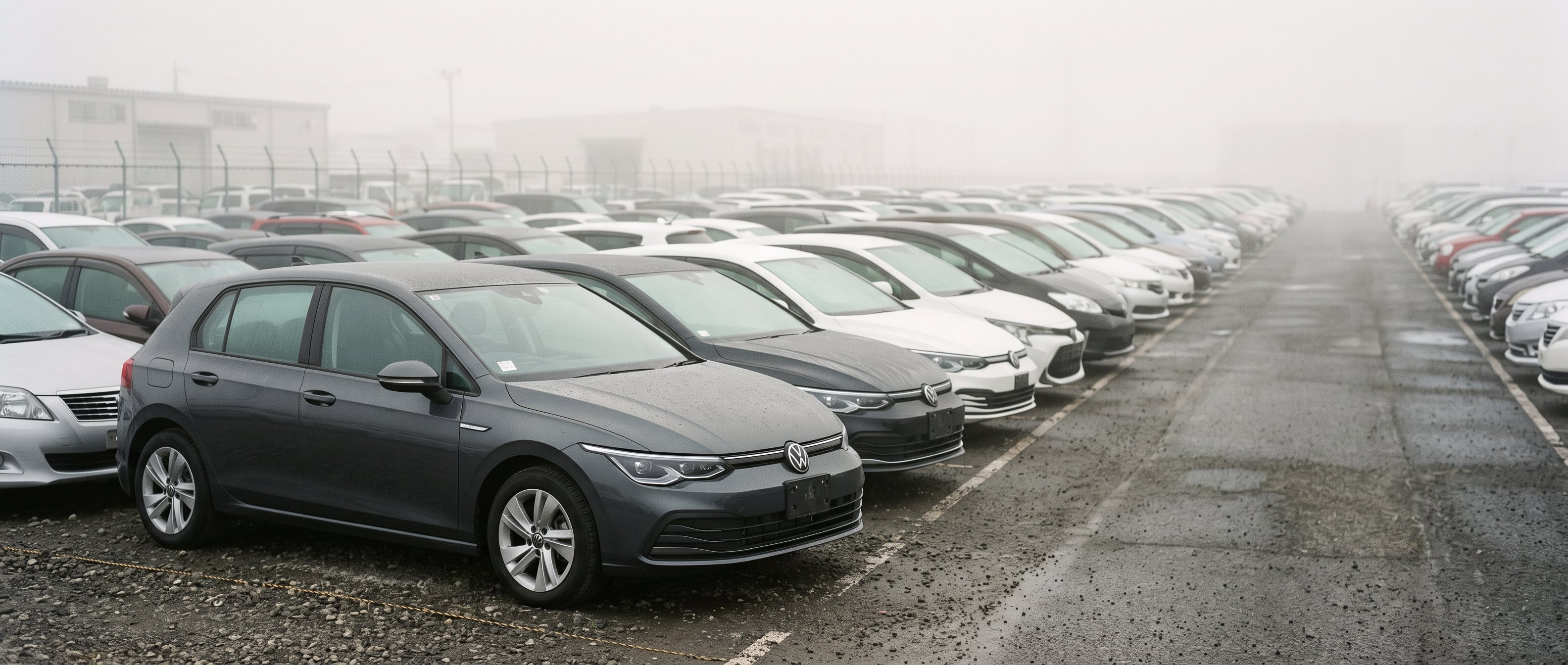 Volkswagen Golf с аукциона
